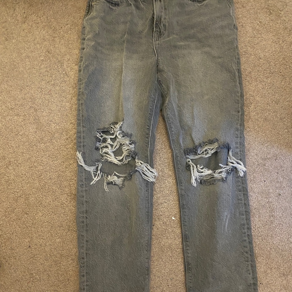 american eagle comfort stretch mom jeans size 6
